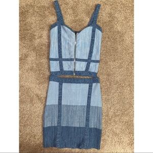 BEBE 2 Pc Set worn once dry cleaned